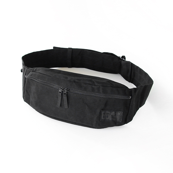 Body bag Full black・画像