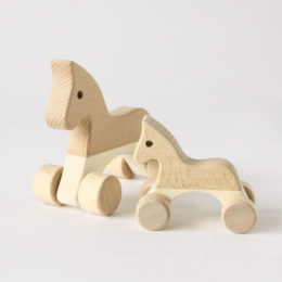 親子セットコロコロアニマルズ ウマ・画像