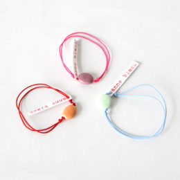 ブラックブレスレット elements mini・画像