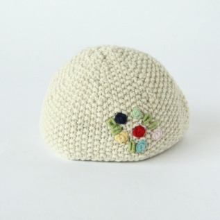 2歳用 オフホワイトデイジ-ハット・画像
