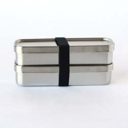 角長ランチボックス スリム 2段・画像