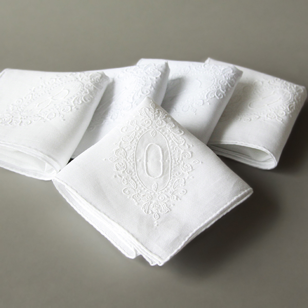 Yスワト- イニシャルハンカチ・画像