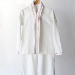 パジャマパンツひびのこづえタオル パジャマレッド（M）・画像