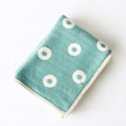 シングルシュニ-ルブランケット（140×180）リングス ブル-・画像