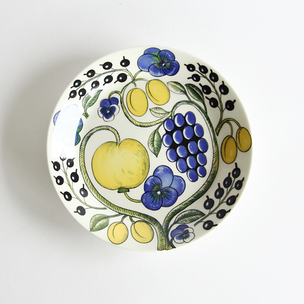 Paratiisi 21cmプレ-ト ペアセット イエロ-・画像