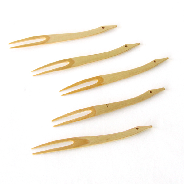 鶴フォ-ク5本セット・画像