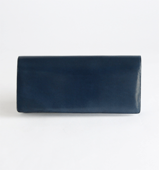 ナッツブラウン×ダ-クイエロ-ツ-トン長財布・画像