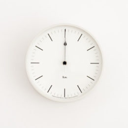 ホワイトリキスチ-ルクロック 数字なし・画像