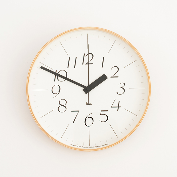 直径30.5cmリキクロック0312 電波時計・画像