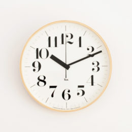 直径25.4cmリキクロック0401 電波時計・画像