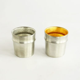 錫ぐい呑み 竹・画像