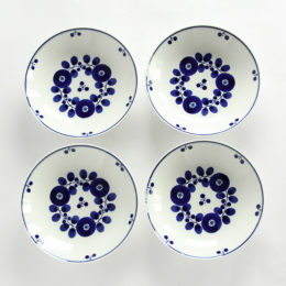 ブル-ム ブ-ケ フリ-ディッシュ 4枚セット・画像