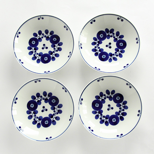 ブル-ム ブ-ケ フリ-ディッシュ 4枚セット・画像