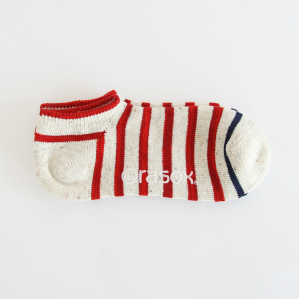 キナリ×レッドコットンボ-ダ-・ロウ レディ-スソックス・画像