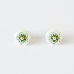 イエロ-ピアス flower stud mini・画像
