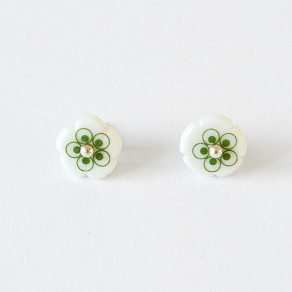 イエロ-ピアス flower stud mini・画像