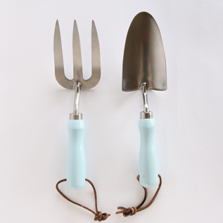 Sky Blueハンドツ-ルセット（スコップ／フォ-ク）・画像