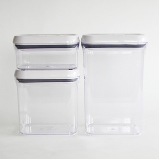 ポップアップコンテナ レクタングル 3ピ-スセット・画像