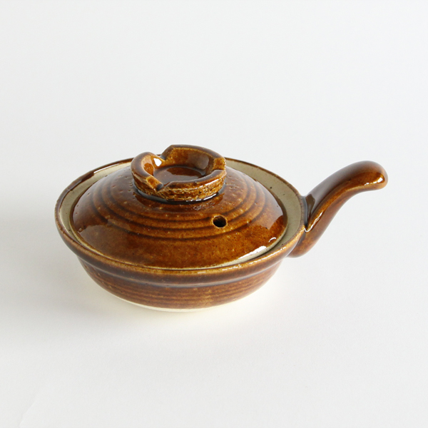 飴釉伊賀土 目玉焼・画像