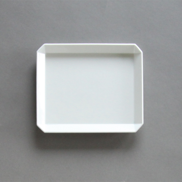 165TY スクエア プレ-ト ホワイト・画像