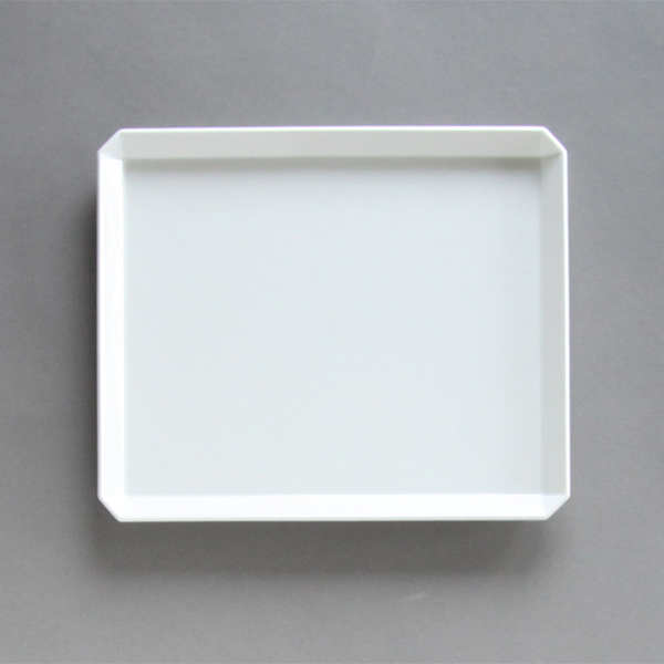 235TY スクエア プレ-ト ホワイト・画像