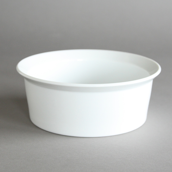 160TY ラウンド ボウル ホワイト・画像