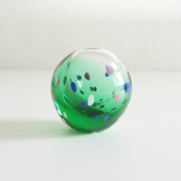 青葉一輪挿し 彩手鞠・画像