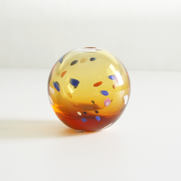 夕雲一輪挿し 彩手鞠・画像