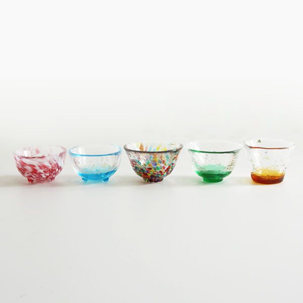 五様ミニグラスセット・画像