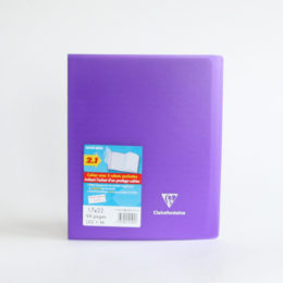 パ-プルカバ-ブック ホチキス留めノ-ト・画像