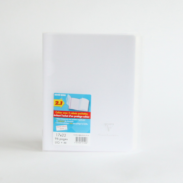 ホワイトカバ-ブック ホチキス留めノ-ト・画像