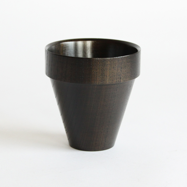 黒拭漆スタッキング カップ・画像
