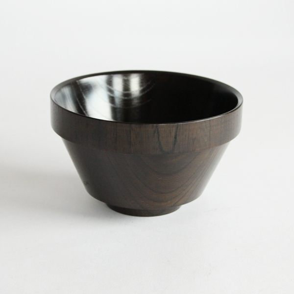 黒拭漆スタッキング ボウル・画像