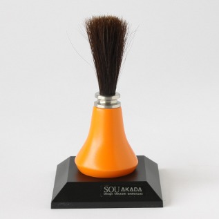 起き上がりパソコンブラシ 橙・画像