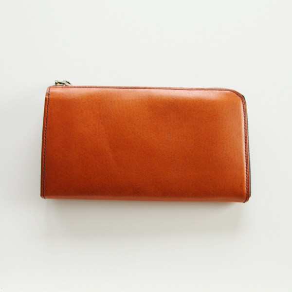 BrownL-ZIP PURSE-L・画像