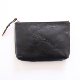 BlackZIP-TOP POUCH・画像