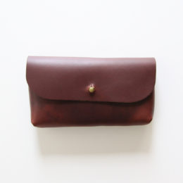 BrownFLAP POUCH-L・画像