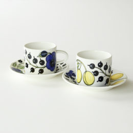 イエロ-Paratiisi コ-ヒ-カップ&ソ-サ- ペアセット・画像