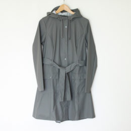 XS/S※日本のS/Mサイズ相当Curve Jacket Grey（レインコ-ト）・画像