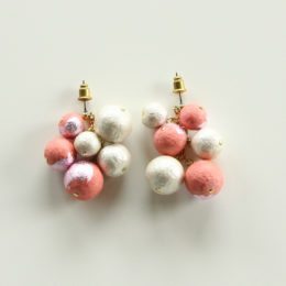 紅梅ピアス JPA1406・画像