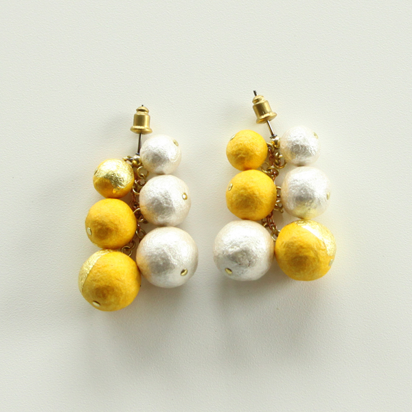 藤黄ピアス JPA1406・画像