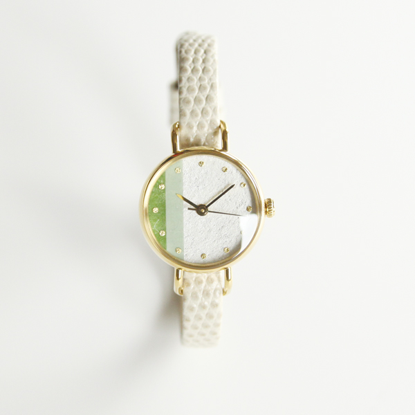 レディ-ス腕時計 かさね 卯の花(うのはな)・画像