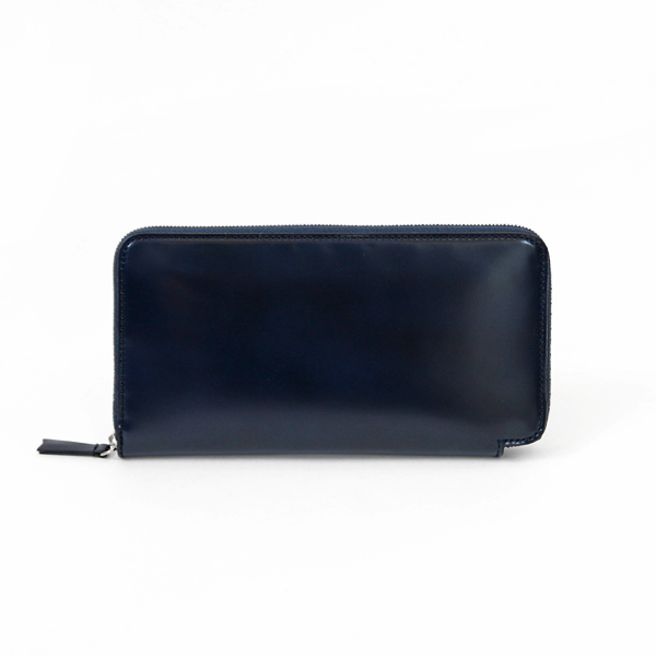 NavyCORDOVAN LONG WALLET・画像