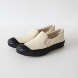 23-24cmSHELLCAP SLIP-ON KINARI／BLACK・画像