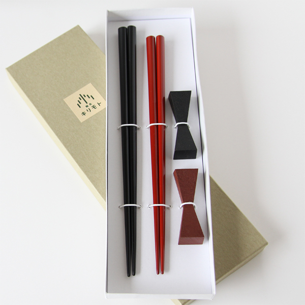 お箸と箸置きセット・画像