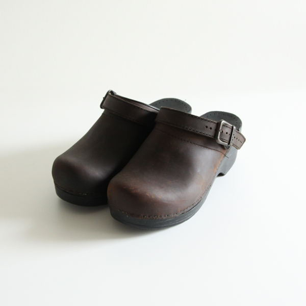 38サボ Ingrid(イングリッド)Antique Brown Oiled・画像