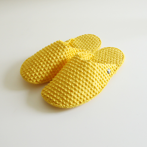 M:25-27cm／男性向けスリッパ Le dd DREAM yellow・画像