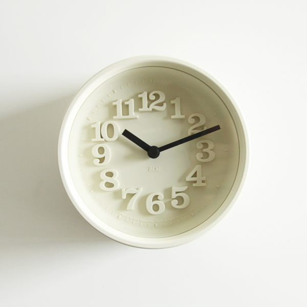 アイボリ-小さな時計・画像