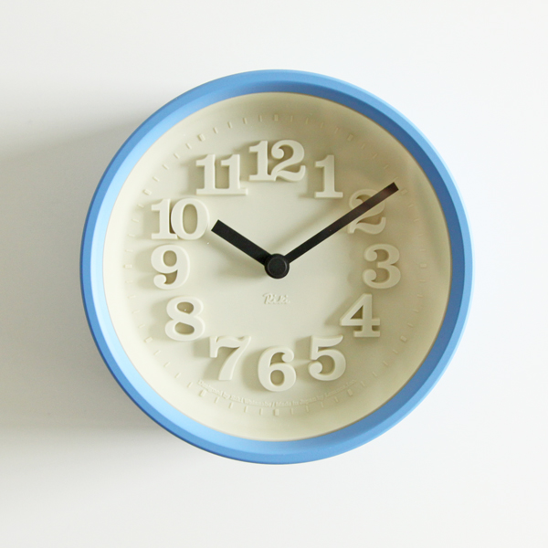 ライトブル-小さな時計・画像
