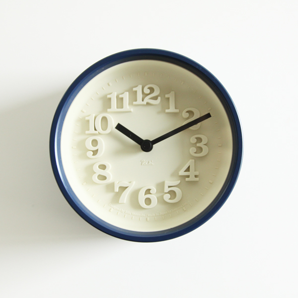 ブル-小さな時計・画像